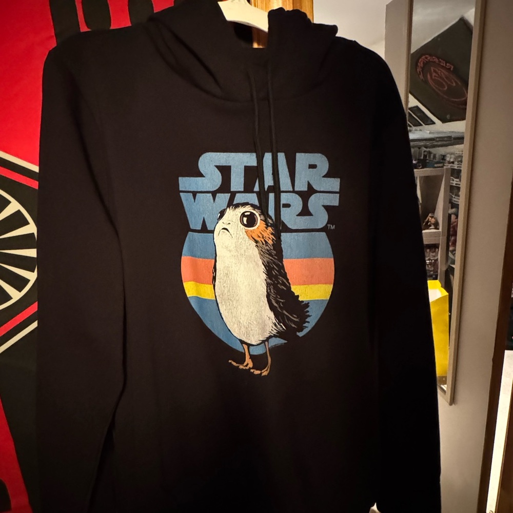 Star Wars sweat shirt with porge size XXL